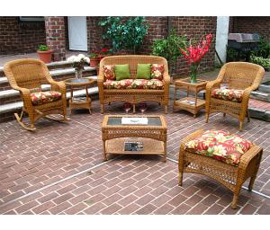Resin Wicker Patio Furniture Midsize Golden Honey Bel Aire Outdoor Resin Wicker Patio Furniture
