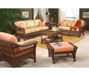 Indoor Natural Wicker And Rattan Full Size Seating