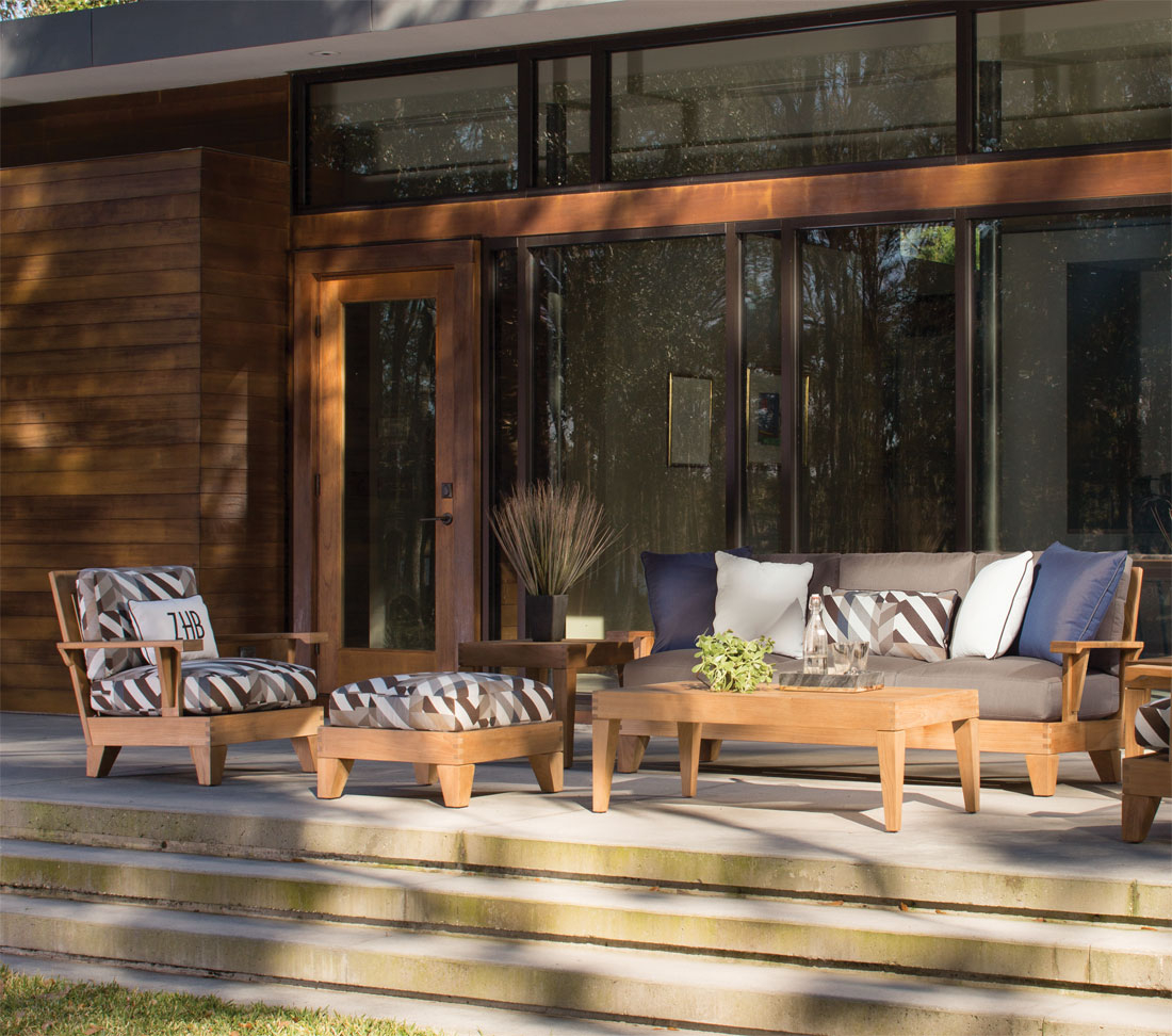 Lane Venture Saranac Teak Outdoor Furniture Sets