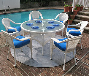 Outdoor Resin Wicker Patio Dining Sets