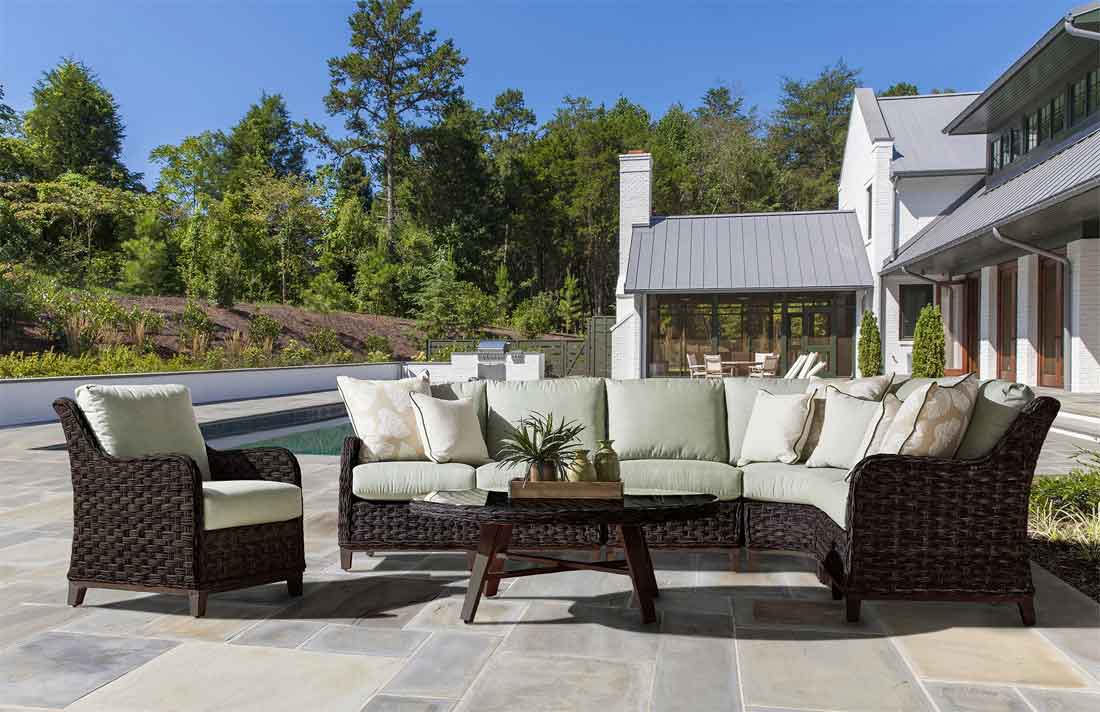 Outdoor Resin Wicker Sectionals