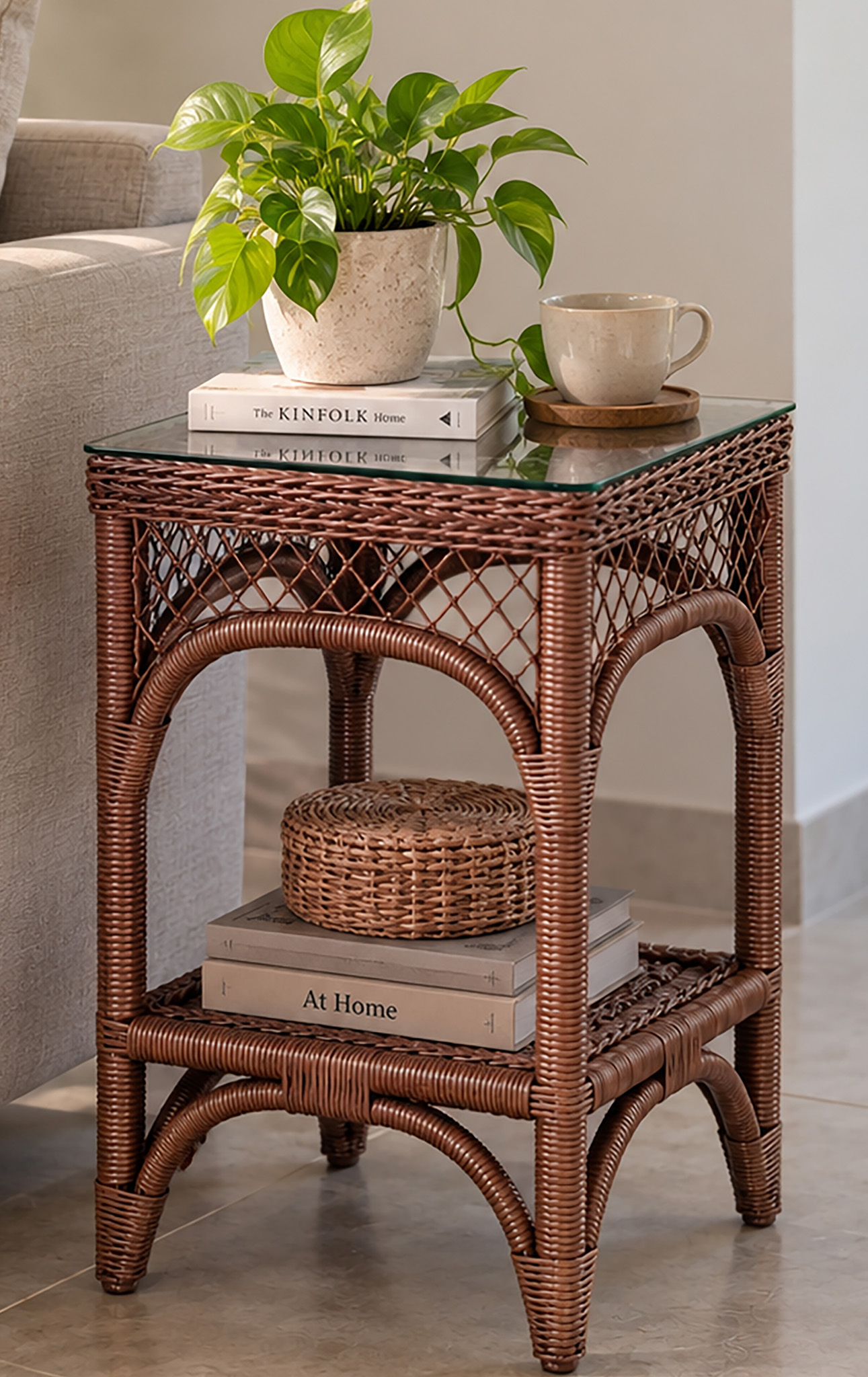 Wicker Coffee Tables, Cocktail Tables & End Tables
