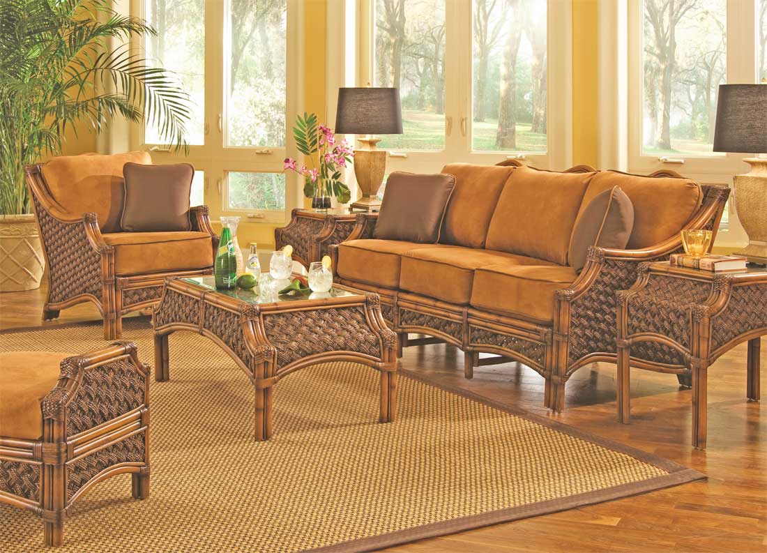 Aloha Rattan Framed Natural Wicker