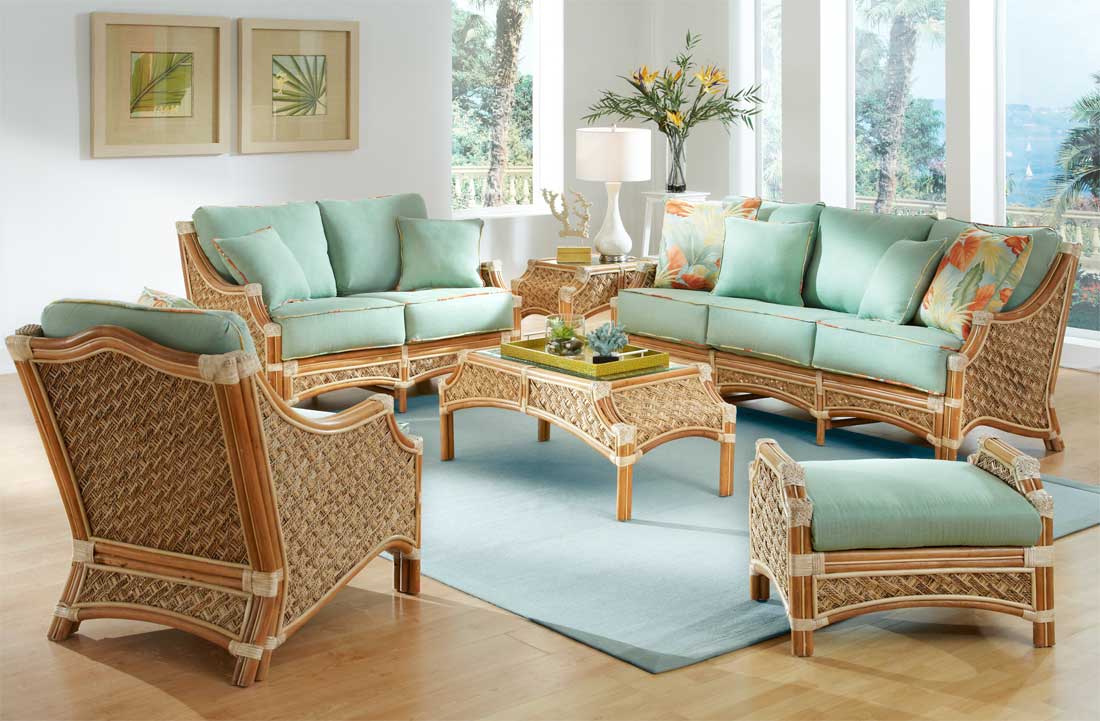 Wicker Aloha Rattan Furniture Sets 