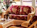 Fiji Natural Wicker Indoor Loveseat 