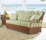Eastwind Natural Rattan Sofa Glider( Custom Finishes Available)