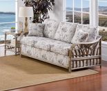 Oceanview Rattan Sleeper Sofa (Custom Finishes Available)