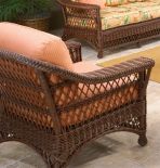 Sea Harbor Natural Wicker Lounge Chair