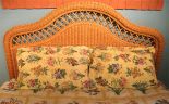 Wicker Headboard Full/Queen Caramel Pavilion Style