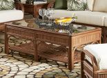 Wicker Coffee Table, Bermuda Style (2) Colors