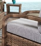 Carmel All Weather Outdoor Resin Wicker Lounge Chair