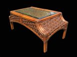 Rattan Coffee Table, Aloha Style (2) Colors