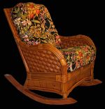 Rattan  Rocking Chair, Jamaica Style