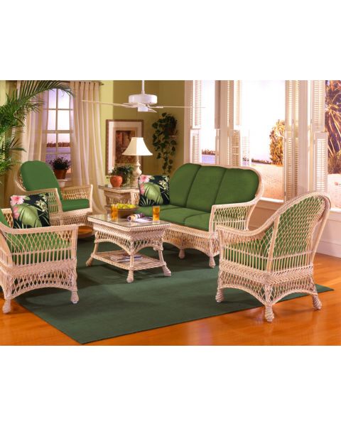 (5) Piece Arlington Wicker Furniture Set