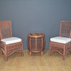 Francesca Side Chair (Modif) set & Tobag…nd End Table