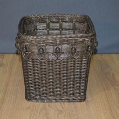 Victorian Waste Bkt--Coffee