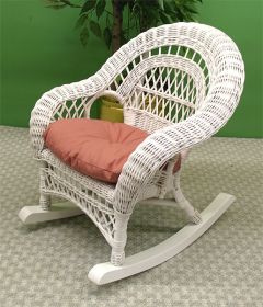 Wicker Rocker Without Cushion, Children`s Size (Cushion Separate Purchase-Below)