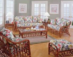 5 Piece New Kauai Rattan Furnture Set