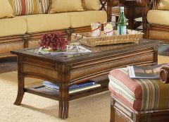 Saint Helena Rattan Cocktail Table