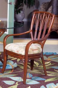 Rattan Dining Chair, Trinidad Style Arm Chair (Minimum 2)
