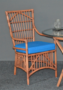Rattan Dining Chair w/ Arms Dorado Style Tea Wash (Min 2)