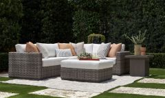 Lane Venture (5) Piece Hyannis Resin Wicker Modular Group