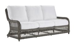 Lane Venture Mystic Harbor Resin Wicker Sofa with Cushions