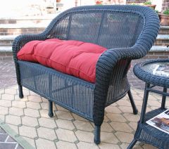 Malibu Resin Wicker Loveseat