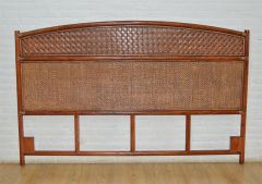 Wicker Headboard, Tea Wash, King Size, Milano Style