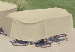 Oval or Rectangular Dining Table and Chair Cover