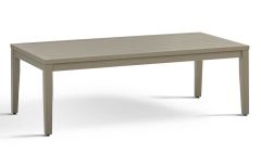 Palm Island All Weather Aluminum Rectangular Cocktail Table