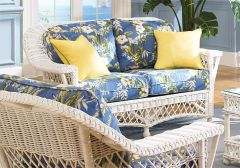 Harbor Beach Natural Wicker Loveseat