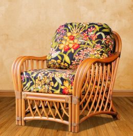 Rattan chair store cushions