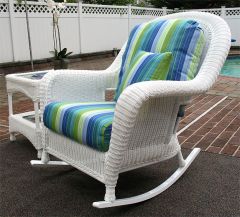 Laguna Beach Resin Wicker Rockers 