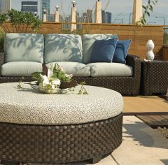(3) Piece Leeward Synthetic Outdoor Wicker Seating Group