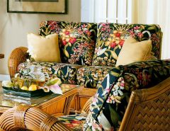 Jamaica Natural Rattan Loveseat 