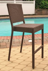 Caribbean Resin Wicker Bar Stools $199.95 each (buy 2)