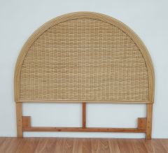 Rattan Headboard, Islamorada Full Queen Headboard. Natural Frame Finish. Brand New Style Estimate July