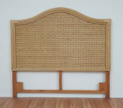 Rattan Headboard, Islamorada Palmetto Full Queen Headboard Natural Frame Finish. Brand New Design Estimate July