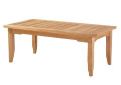 Lane Venture Edgewood Teak-Wood Rectangular Cocktail Table 