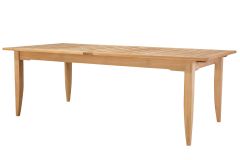 Lane Venture Edgewood Teak-Wood 89" Rectangular Dining Table with Hidden Butterfly Leaves