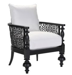 Lane Venture Hemingway Islands Resin Wicker & Aluminum Accent Chair with Cushions