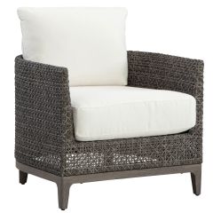 Lane Venture Lenox Hill Resin Wicker & Aluminum Lounge Chair With Cushions