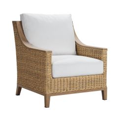 Lane Venture Hemmingway Loggia Resin Wicker Lounge Chair with Cushions