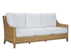 Lane Venture Hemmingway Loggia Resin Wicker Sofa with Cushions