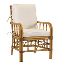 Lane Venture Mimi by Celerie Kemble Aluminum Frame Dining Arm Chair