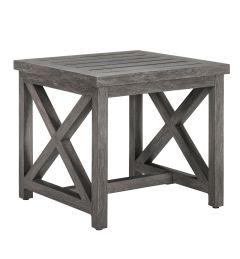 Lane Venture Aluminum Mystic Harbor Square End Table