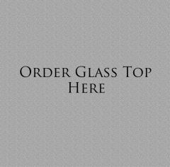 Glass Top Only 2-Draw File Cabinet