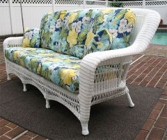 Palm Springs Resin Outdoor Wicker Sofa 