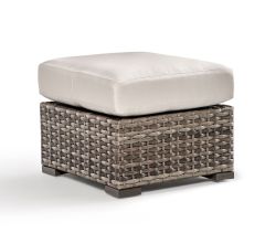 Biscayne Bay All Weather Resin Wicker Ottoman